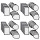 Toppe Termoadesive nel Tessuto, 96 Pezzi, Toppe Termoadesive, per Cappelli, Vestiti, Zaini, Uniformi, 3 Stili 1