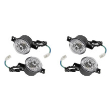 4Pcs 12V LED ATV Front Headlight 125Cc 150Cc 250Cc 300Cc Headlights for Chinese Taotao JCL Baja Yamoto Kazuma Roketa