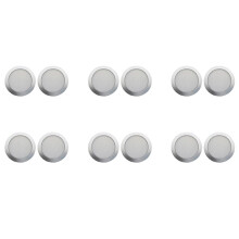 6X Kratka GłOśNika Sufitowego, 4-Calowa Kratka Wbudowanego GłOśNika Sufitowego (Srebrna)