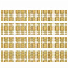 2000Pcs M3 Thread Knurled Brass Threaded Heat Set Heat Resistant Insert Embedment Nut,M3X5X4,for 3D Printer Voron 2.4
