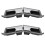 4x Car Interior Chrome Left/Right Inner Door Handle Replacement for  T4 1990-2003 Car Accessories 1