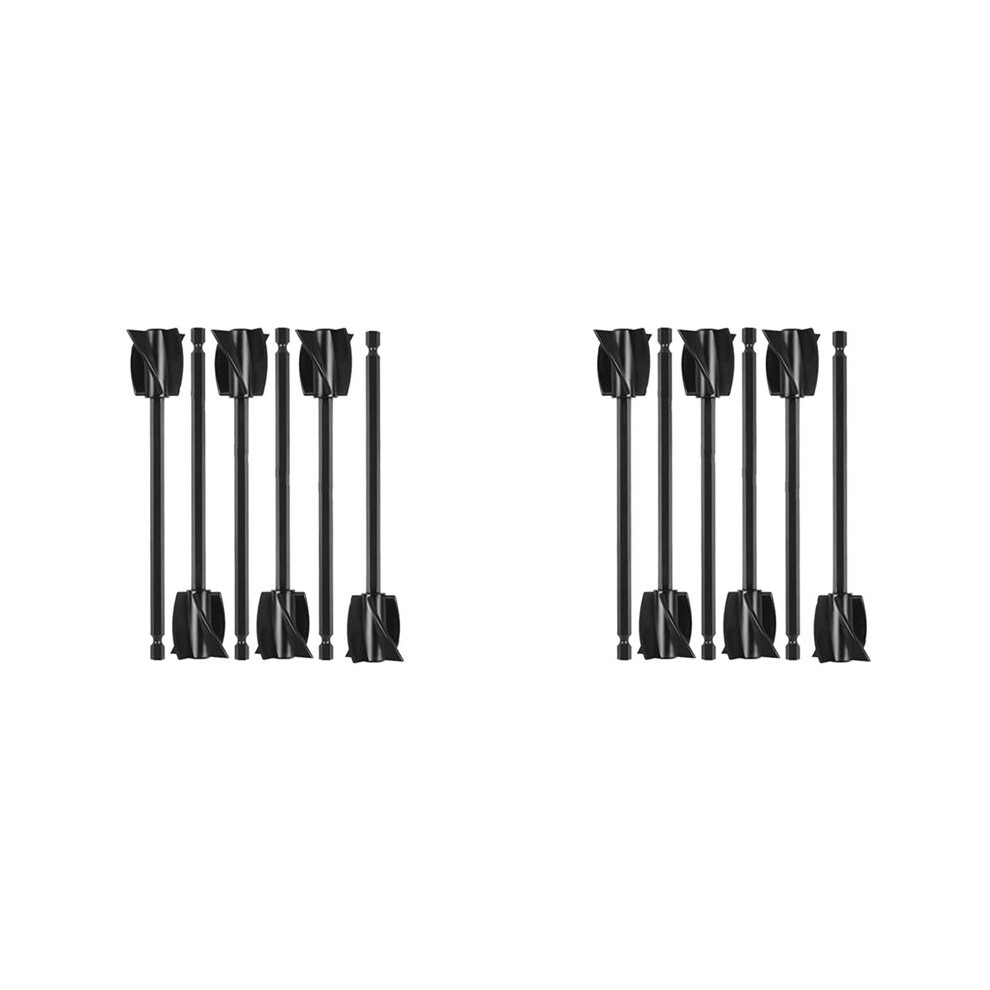 Resin Mixer Paddles, Epoxy Mixer Attachment For Drill, Reusable Paint Stirrer Drill Attachment(12Pcs) 6032898481795