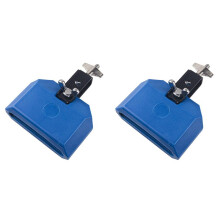 2pcs 5 Inch Jam Block,Plastic Musical Percussion Block Compatible with Latin Drum Instrument ()