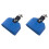 2X Bloco de Jam de 5 Polegadas, Bloco de PercussãO Musical de PláStico CompatíVel com Instrumento de Bateria Latina (Azul) 1