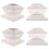 Solar Post Cap Lights Outdoor - 4 Pack 2 Modes Solar Deck Fence Lights, IP65 Waterproof Solar Powered Light Posts White 1