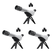 3X Children HD Astronomical Telescope Camera Monocular with Multi-Eyepiece Science Education Best Toys Gifts for Kid