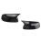 Rearview Mirror Cover Side Mirror Cap Trim Accessories for  Explorer 2011-2019 Bright Black 1