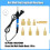 Heat Set Insert Soldering Iron Tip M2-M6 Brass Hot Melt Inset Nut Embedded Thread Insertion Kit for 3d Printing US-Plug 3