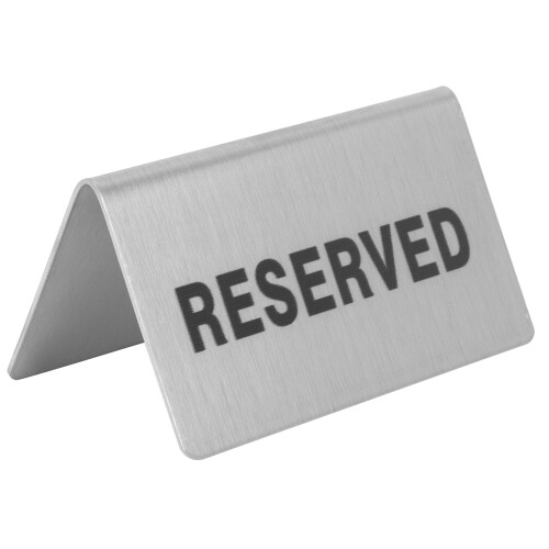 Table Number Holder Silber 1 Stk 3,9x2,4 Zoll 2