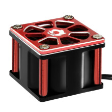 4pcs 1.55" Metal Beadlock Wheel 5-Spoke Wheel Rim for RC 1/10 D90 TF2 CC01 LC70 MSTt Red