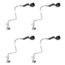 4 Piece Turbocharger Coolant Return for F20 F30 G30 X3 X4 125I 330I 11537643226