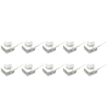 10X RGB 1 Key OSU Gaming Keyboard Photoshop Drawing Keyboard Programming Macro Keypad Mechanical Keyboard, Rot Shaft