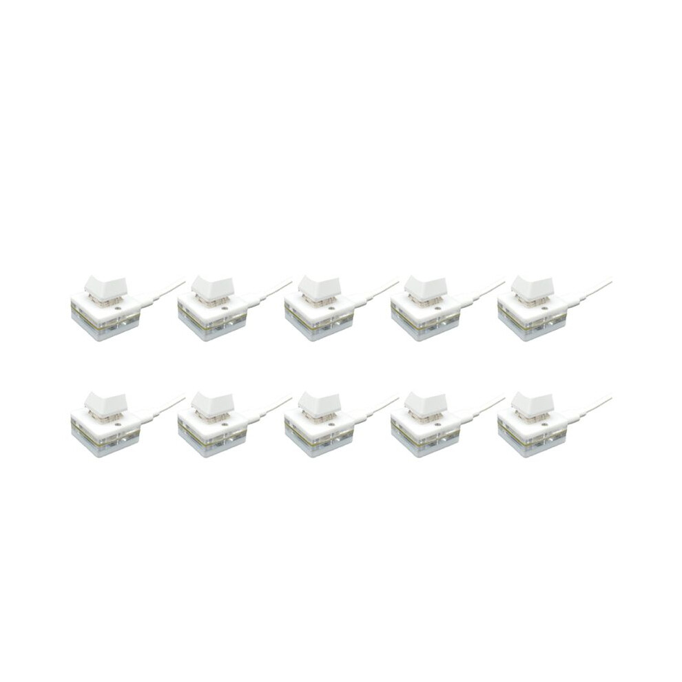 10X Rgb 1 Key Osu Gaming Keyboard Photoshop Drawing Keyboard Programming Macro Keypad Mechanical Keyboard, Shaft Red 6034170242599