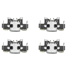 4X for New 3DS New 3DSLL Charging Port Power Connector Tail Plug Holder