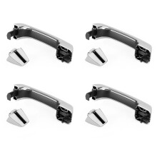 4X AußEntüRgriff mit Abdeckung, Chrom, Vorne und Hinten, für H3 2006-2010 1253074667