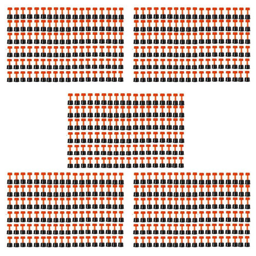 755 Pcs Flat Ceramic Level Wedges Tile Spacers Reusable Flooring Wall Tile Leveling System Leveler Locator Spacers Plier