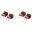Stilt Leg Bands Straps, Adjustable Comfort Drywall Stilts Leg Band Straps Loop Home Improvement Replacement Part 4Pcs 1