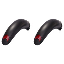 2X 10 Inch Electric Scooter Rear Guard with Taillight for M4