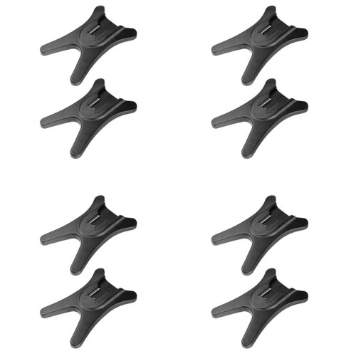 Camera Flash Stand Flash Speedlight Hot Shoe Mount Stand with 1/4inch Metal Tripod Thread 8 Pack
