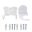 Electric Guitar Wall Mount Clear Acrylic Hanger Secure Support SpaceSaving Display Holder 1