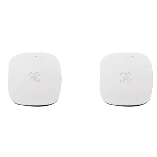 2X Tuya ZigBee MmWave Human Presence Sensor with Luminance MicroWave  Detection PIR Motion Sensor Wall Mount