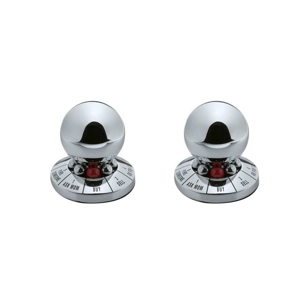 Photos - Other Trainers 2X Prophecy Fate Decision Decision Maker Home Office Anti-Stress Decompression Toy-Silver