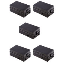 5X Car Blade Fuse Holder Relay Socket Black Box 18 Way Blade Fuse Holder Car Automotive Insurance for Automotive Marine
