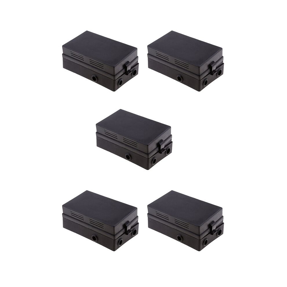 5X Car Blade Fuse Holder Relay Socket Box 18 Way Blade Fuse Holder Car Automotive Insurance For Automotive Marine Black 4711826700574