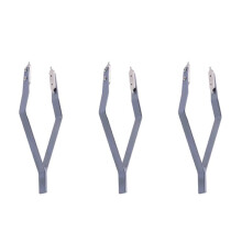 3X Stainless Steel 7825 V Type Watch Spring Bar Tweezers for Watch Repair