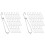48 Pcs 7.3 Inch Metal Pattern Hooks Sewing Pattern Making Hanging Hanger 1