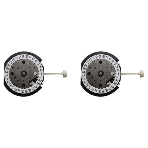 2X Watch Movement Accessories Quartz Movement Movement Small Second 6 Pin Movement LD53-369