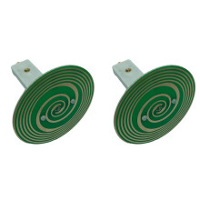 2X Circular Polarization Antenna for Deepace R104 UWB Antenna 900MHz-7GHz Ultra-Wideband Antenna Green