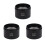 3X Lente Objetiva Auxiliar de MicroscóPio EstéReo Wd165 0,5X Lente Barlow com Rosca de Montagem de 1-7/8 Polegadas (M48Mm) 1