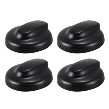 4X Schwarz Tank Deckel Abdeckung für für Gen 2 R56 für Cooper S JCW 2006-2013 Hochwertige ABS ÖL Tank Abdeckung