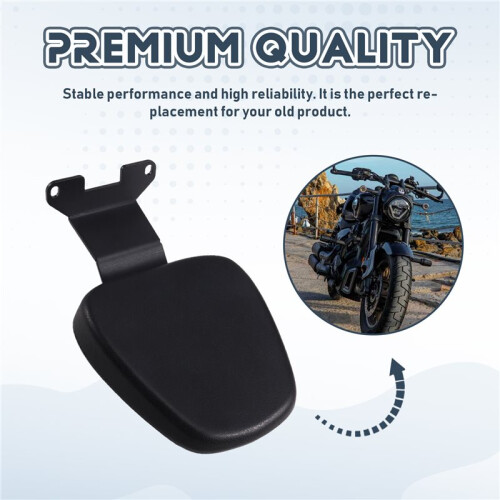 Motorcycle Passenger Rear Support Backrest  Cushion Lumbar Backrest for VOGE CU625