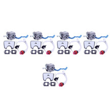 5X Carburetor with Air Fuel Filter Tune for 125B 125BX 125BVX Leaf Blower Parts for Zama C1Q-W37