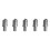 5X Diamond for Hardness Test Tester RC-3 Rockwell Hardness Test Tester Hardness Testing Tool 1