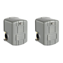 2X Pessure for Well Pump, 40-60Psi Water Pressure Adjustable Differential, 1/4 Inch Female NPT