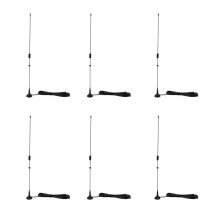 6X UT-106UV Antenne de Talkie-Walkie DIAMOND SMA-F UT106 pour HAM Radio UV-5R BF-888S UV-82 UV-5RE Longue Antenne