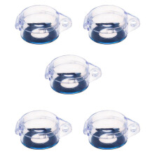 5X Klar 22mm Schutzhuelle Schutz Gehaeuse fuer Runden Druckknopfschalter