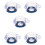5X Clear 22mm Protective Cover Guard Case for Round Push Button 1