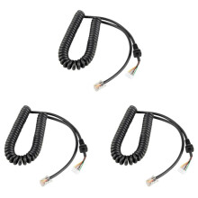 3X Auto Hand Lautsprecher Mikrofon Kabel für MH-48 MH-48A6J FT-8800R FT-8900R FT-7900R FT-1807 FT-7800R FT-2900R FT-1900