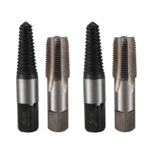 Set di Rubinetti per Riparazione Filetto di Tubo 'Acqua Estrattore di Tubi Spezzati per Estrazione di Viti da 1/2 Pollice da 4 Pollici