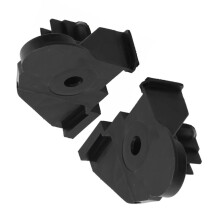 2pcs Front Bumper Bar Brackets Retainer Mount 51117030619 51117030620 for  E46 325i 330i 325xi 330xi 2002-2005