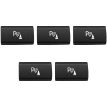 5X Parking Sensor Button Cover for X5 E70 2006-13 X6 E71 2008-14