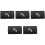 5X Parking  Sensor  Button Cover for  X5 E70 2006-13 X6 E71 2008-14 1