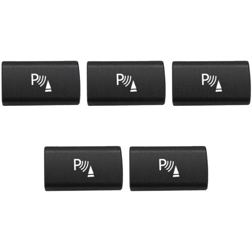 5X Parking  Sensor  Button Cover for  X5 E70 2006-13 X6 E71 2008-14