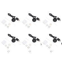 6X Guitarra Acustica Recogida Piezoelectrico Transductor para Guitarra Violin Ukelele Mandolina