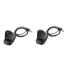 DOITOOL 2 Pack Charging Stand for Blaze Watch, Compact Dual Dock with Stable Charging Alignment