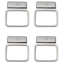 4X Car Parking Hand Brake Sticker P Button Brake Frame Cover Trim for ML350 GL450 AMG W166 W176 W246 X156